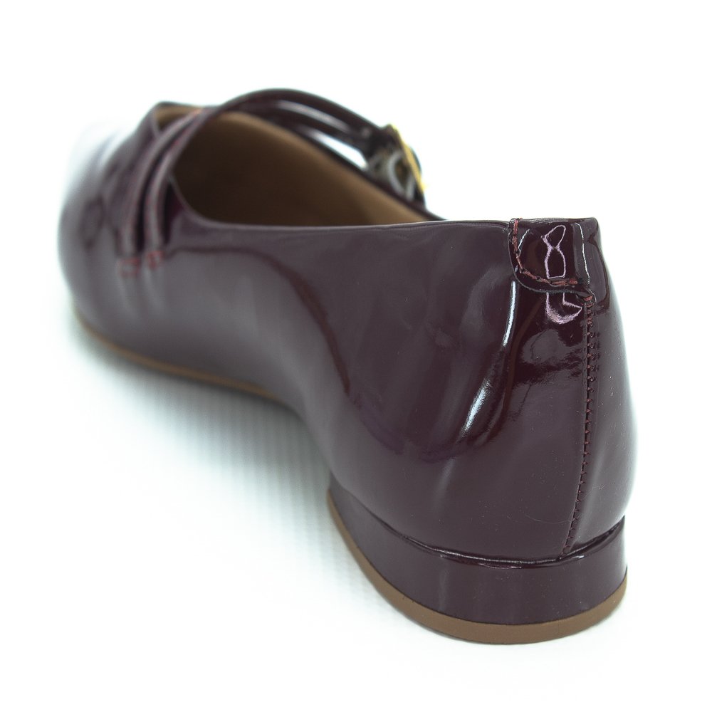 Sapatilha Feminina Sua Cia 8117.15937 - Vinho Vermelho 3