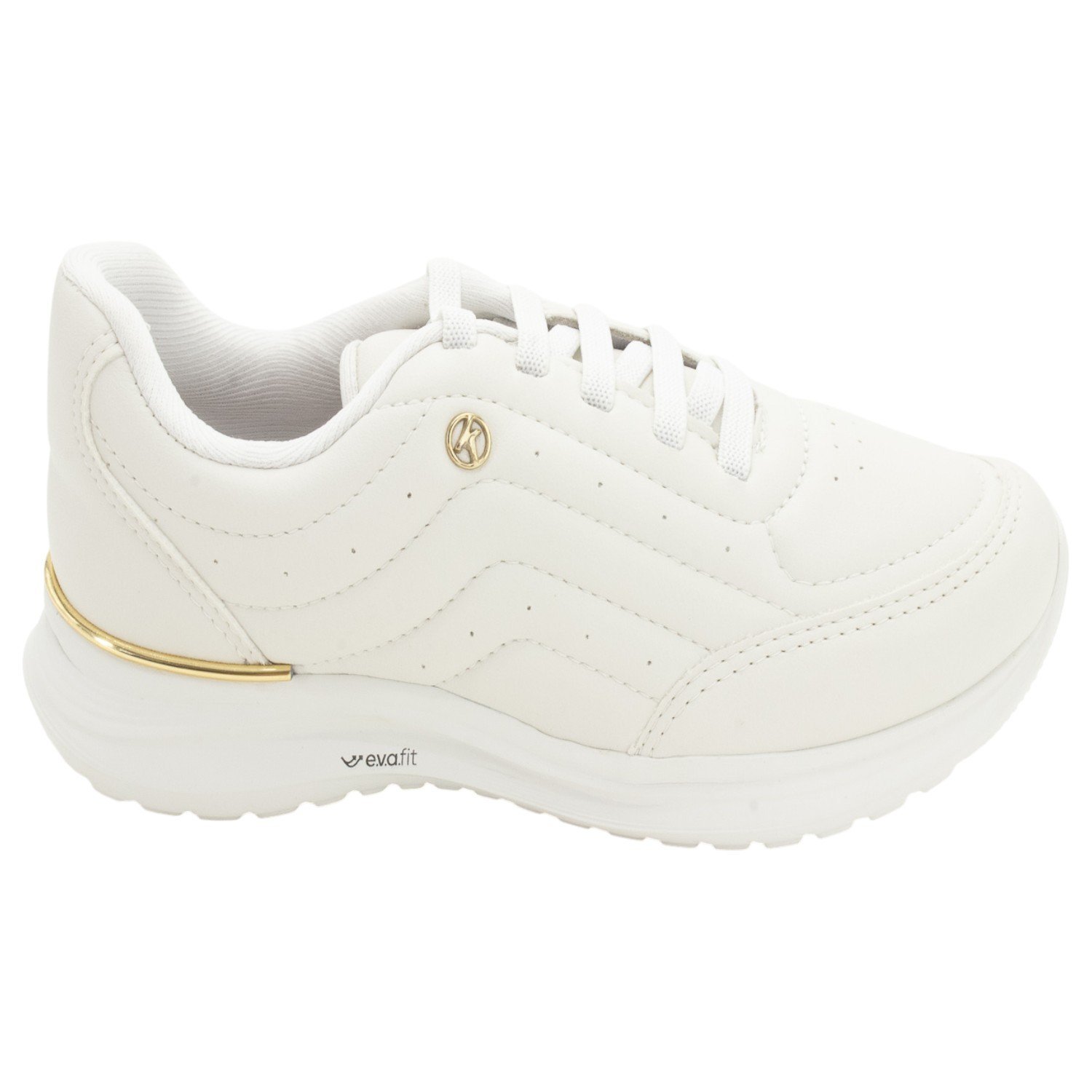 Tênis Feminino Kolosh K8428B - Branco Branco 1