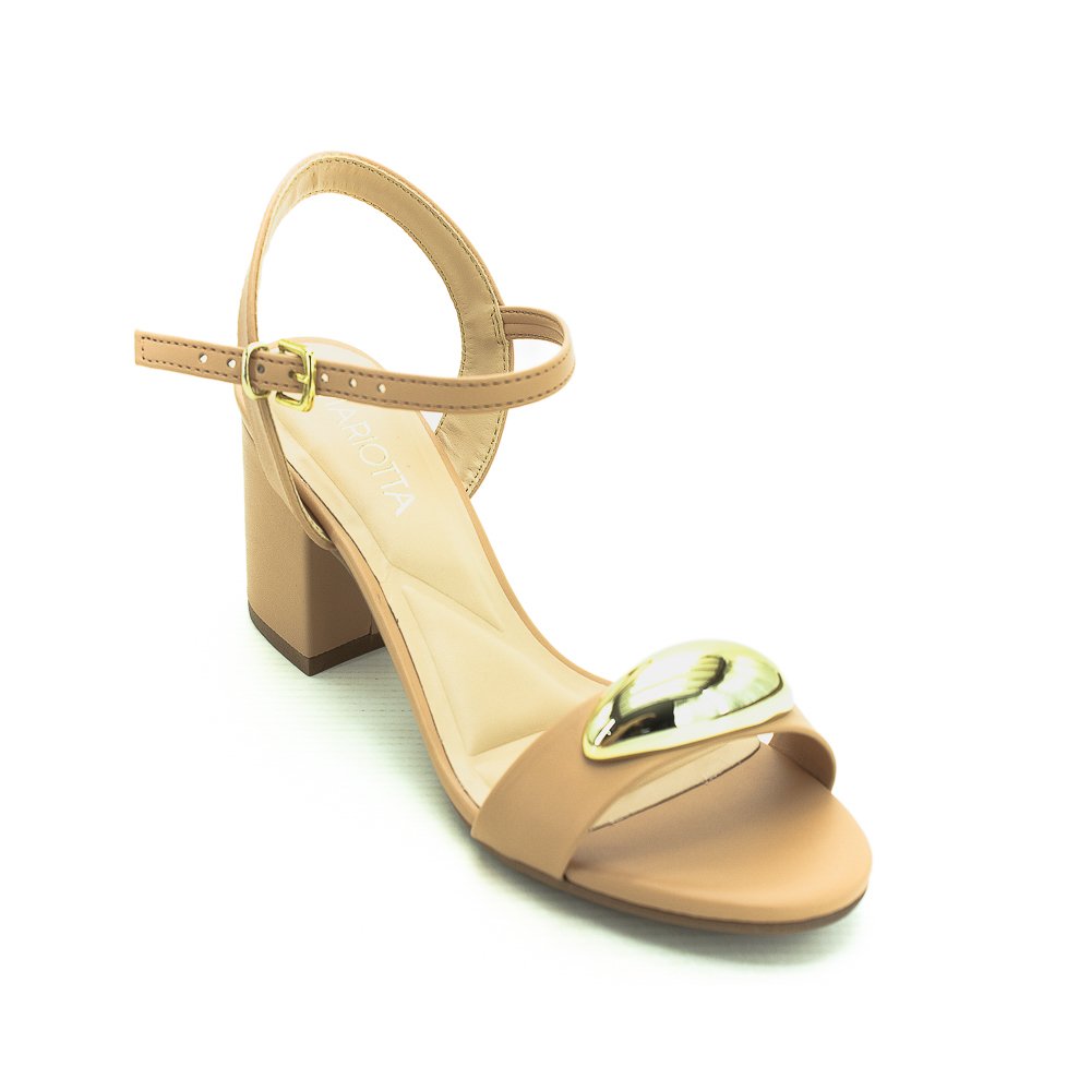 Sandália Feminina Mariotta 20656.10 - Nude Bege 2
