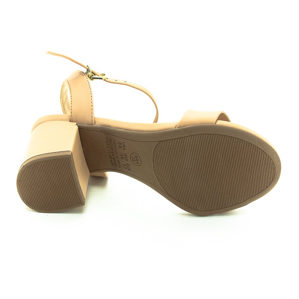 Sandália Feminina Mariotta 20656.10 - Nude Bege 4