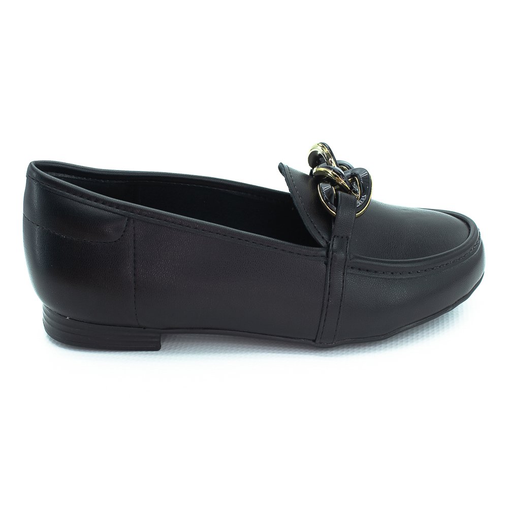 Mocassim Feminino Beira Rio 4324.102 - Preto