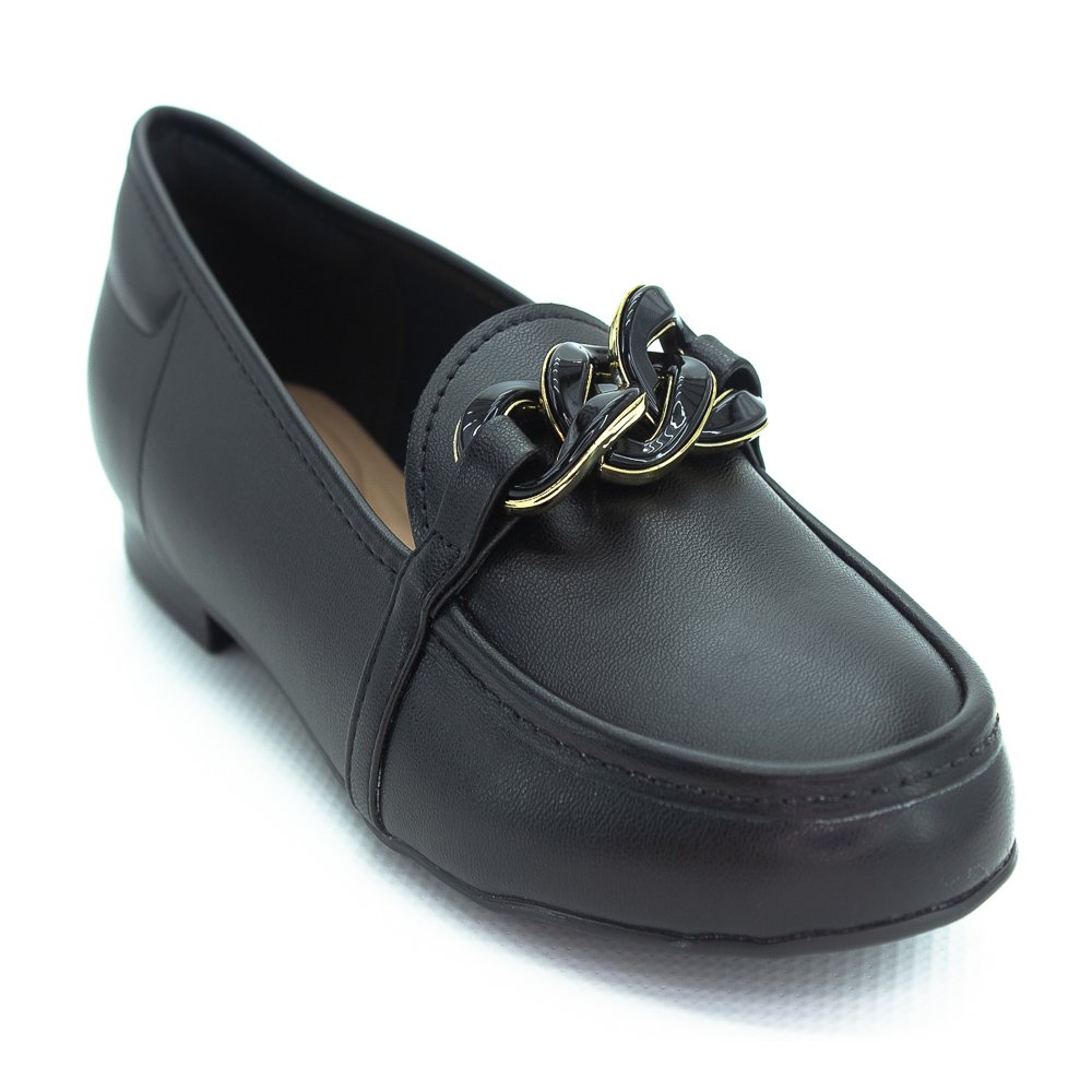 Mocassim Feminino Beira Rio 4324.102 - Preto Preto 2