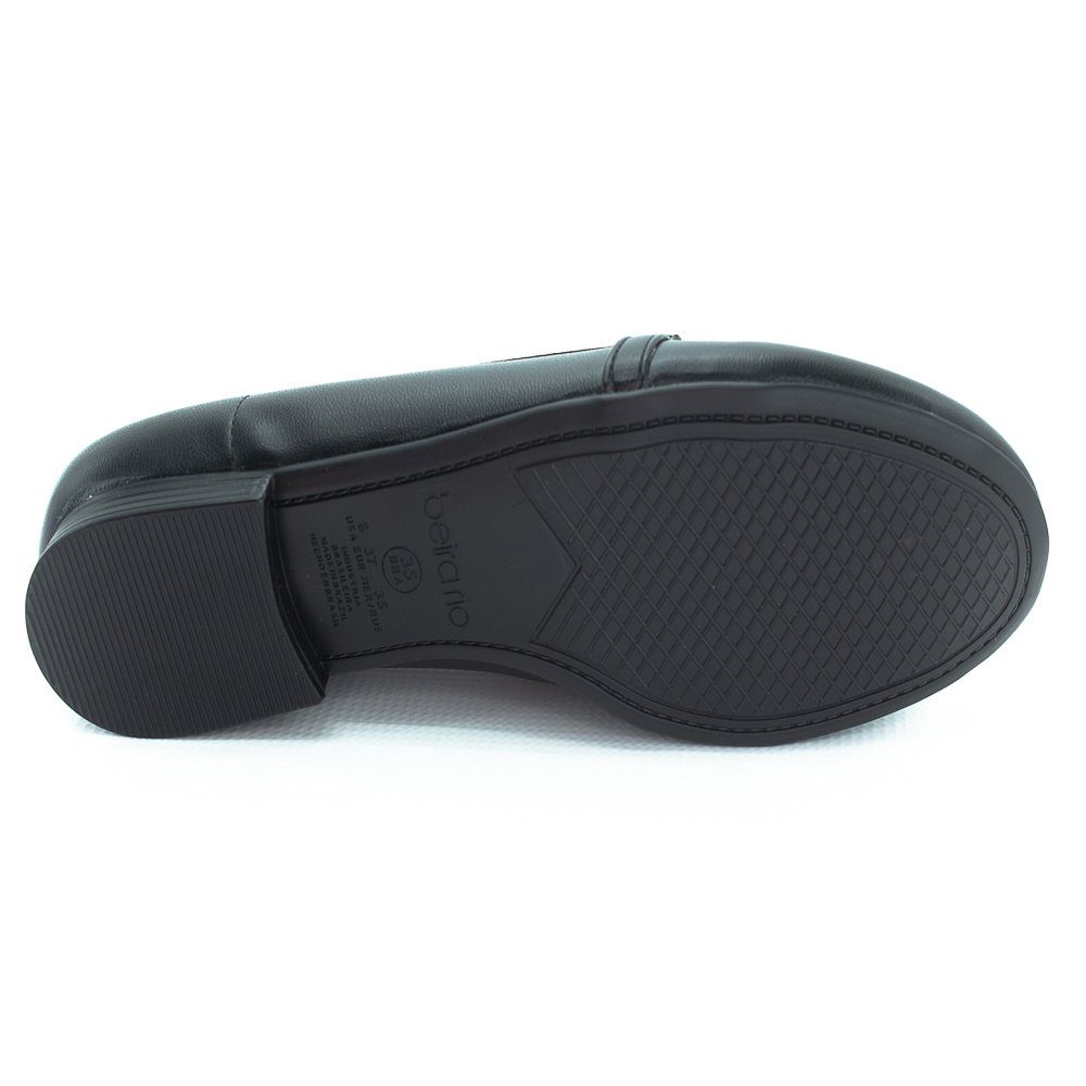 Mocassim Feminino Beira Rio 4324.102 - Preto Preto 4