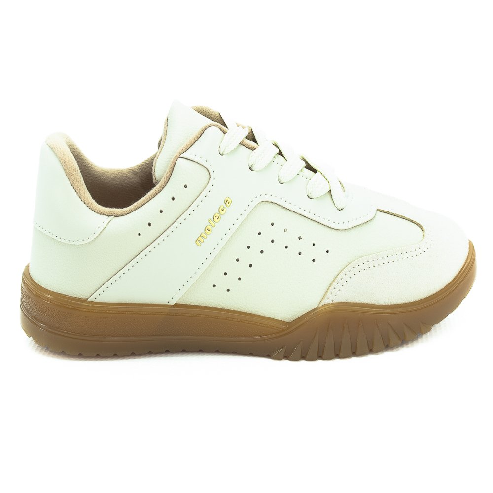 Tênis Feminino Moleca 5817.101 - Off White