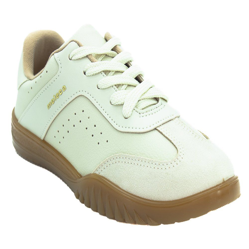 Tênis Feminino Moleca 5817.101 - Off White Branco 2