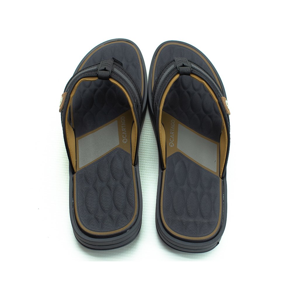 Chinelo Masculino Cartago Lyon III - Cinza Cinza 3