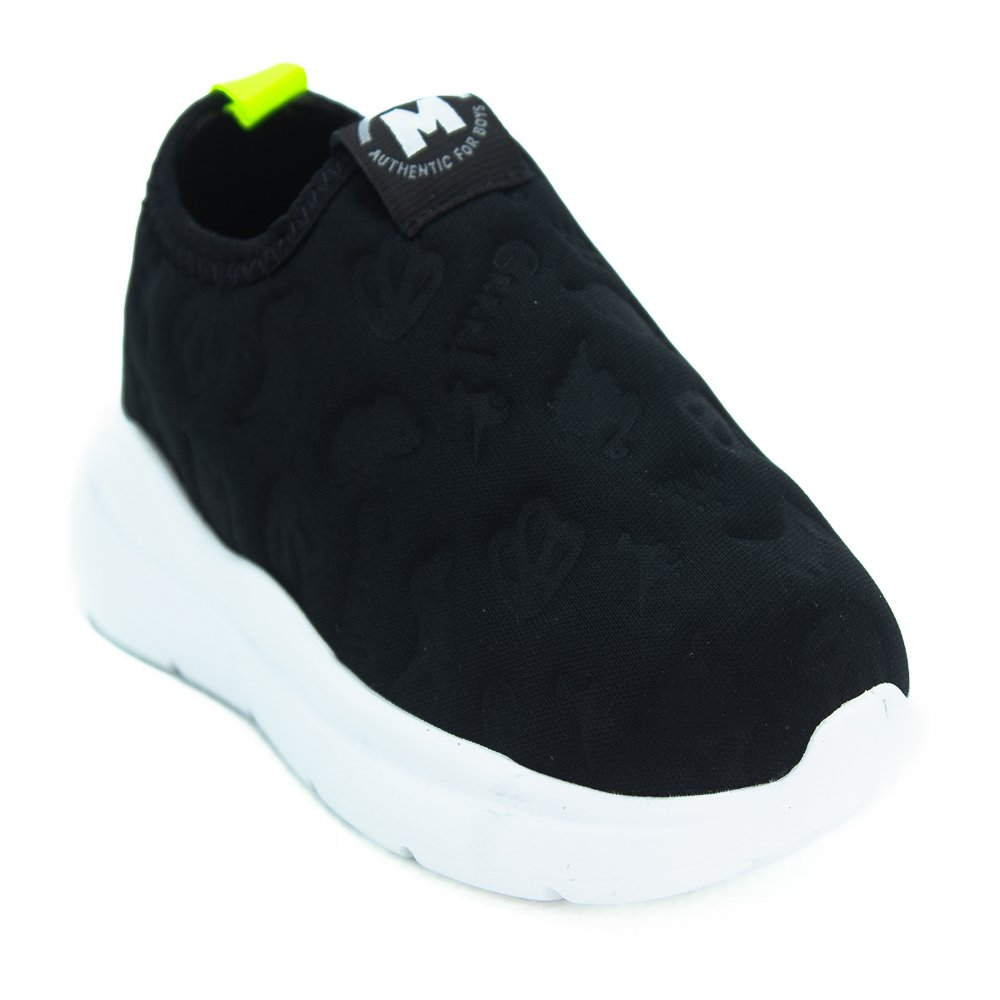 Tênis Infantil Menino Molekinho 2641.101 - Preto Preto 2