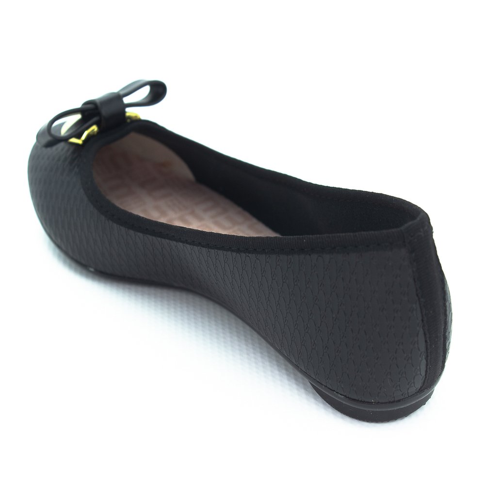 Sapatilha Feminina Moleca 5726.142 - Preto Preto 3