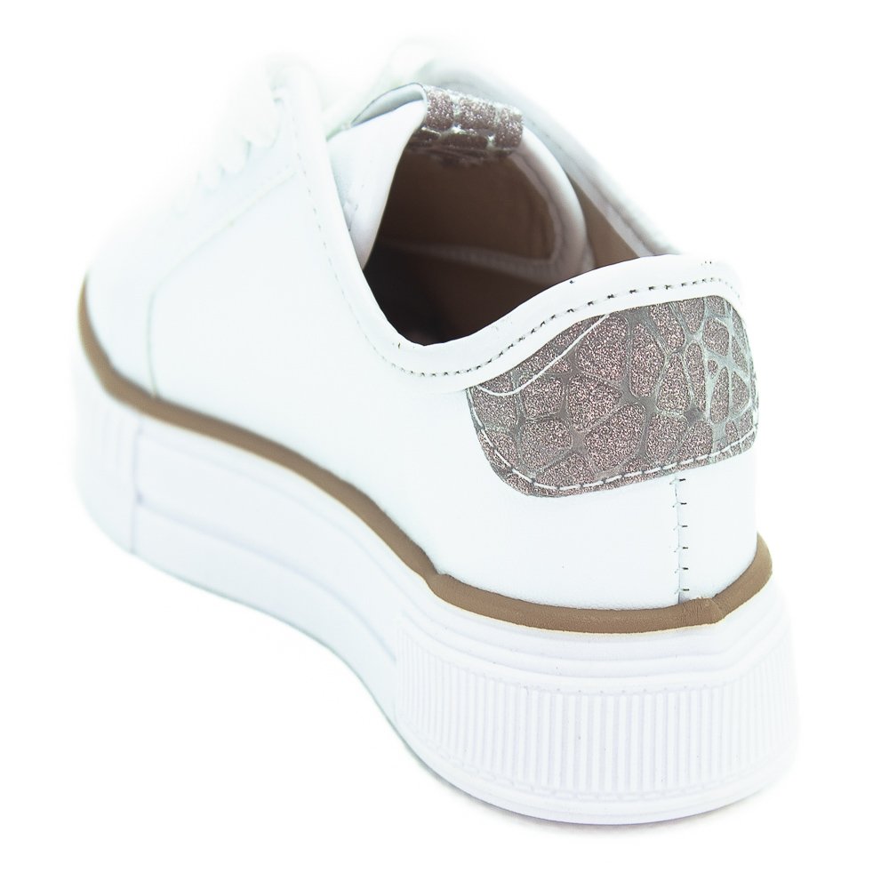 Tênis Infantil Menina Molekinha 2565.109 - Branco Branco 3