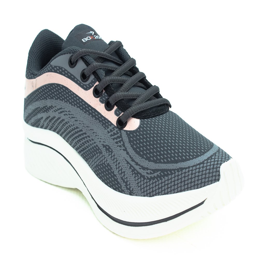Tênis Feminino Box 200 Bx- 2506.2011 - Cinza Cinza 2
