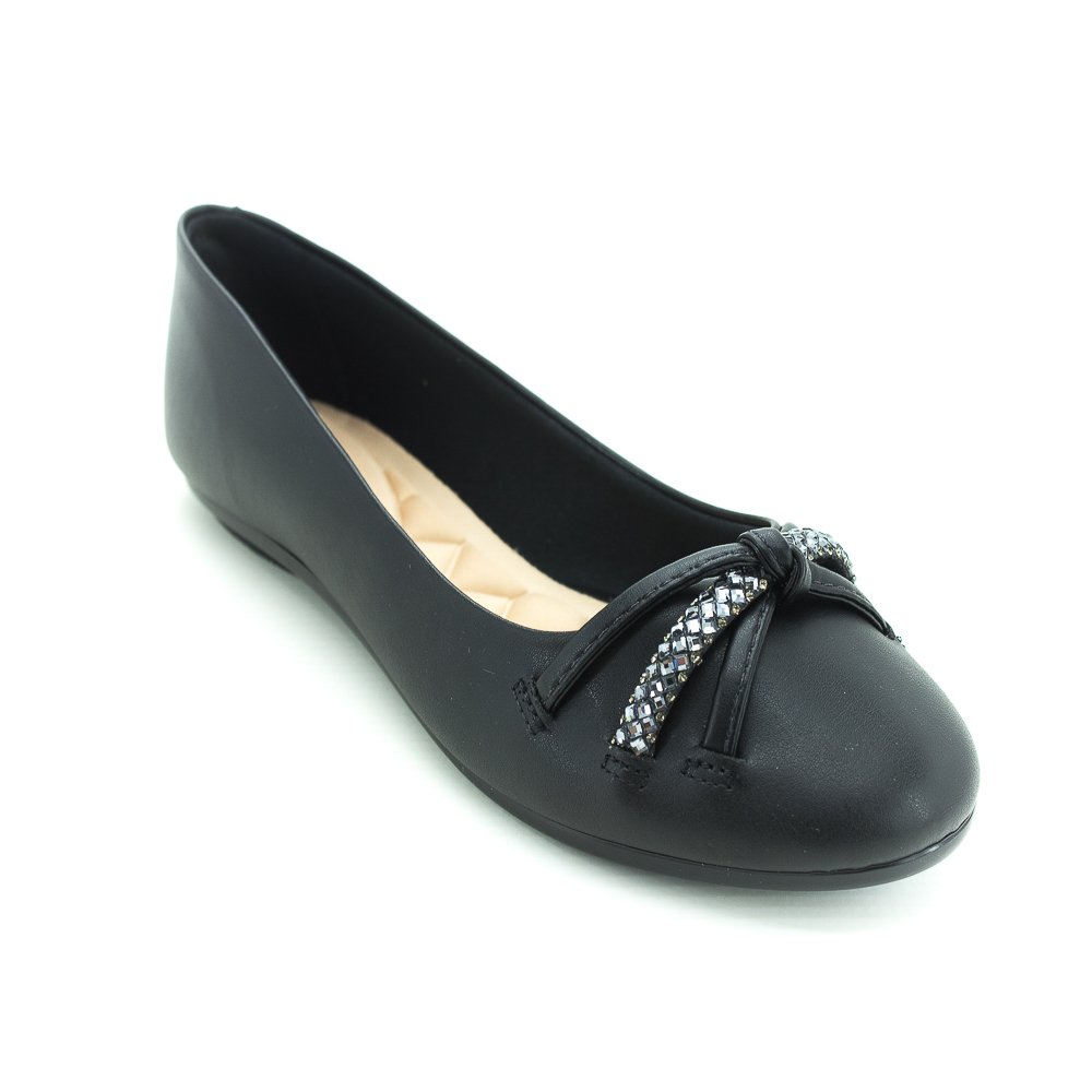 Sapatilha Feminina Moleca 5094.1654 - Preto