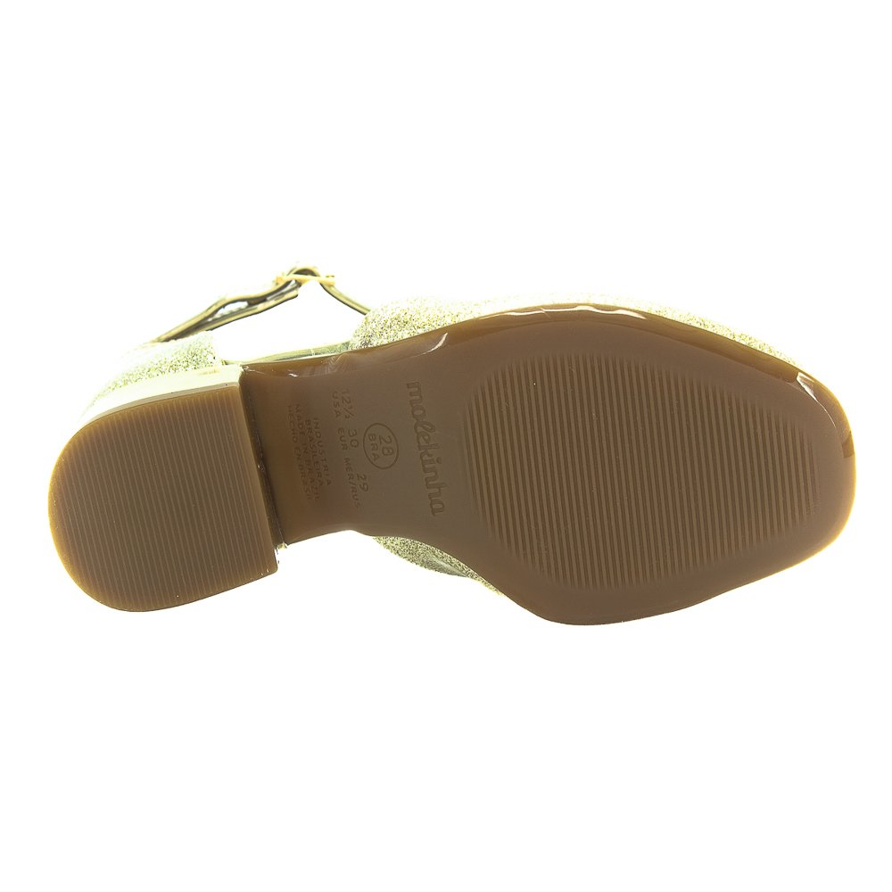 Sapato Infantil Menina Molekinha 2585.101 - Dourado Dourado 4