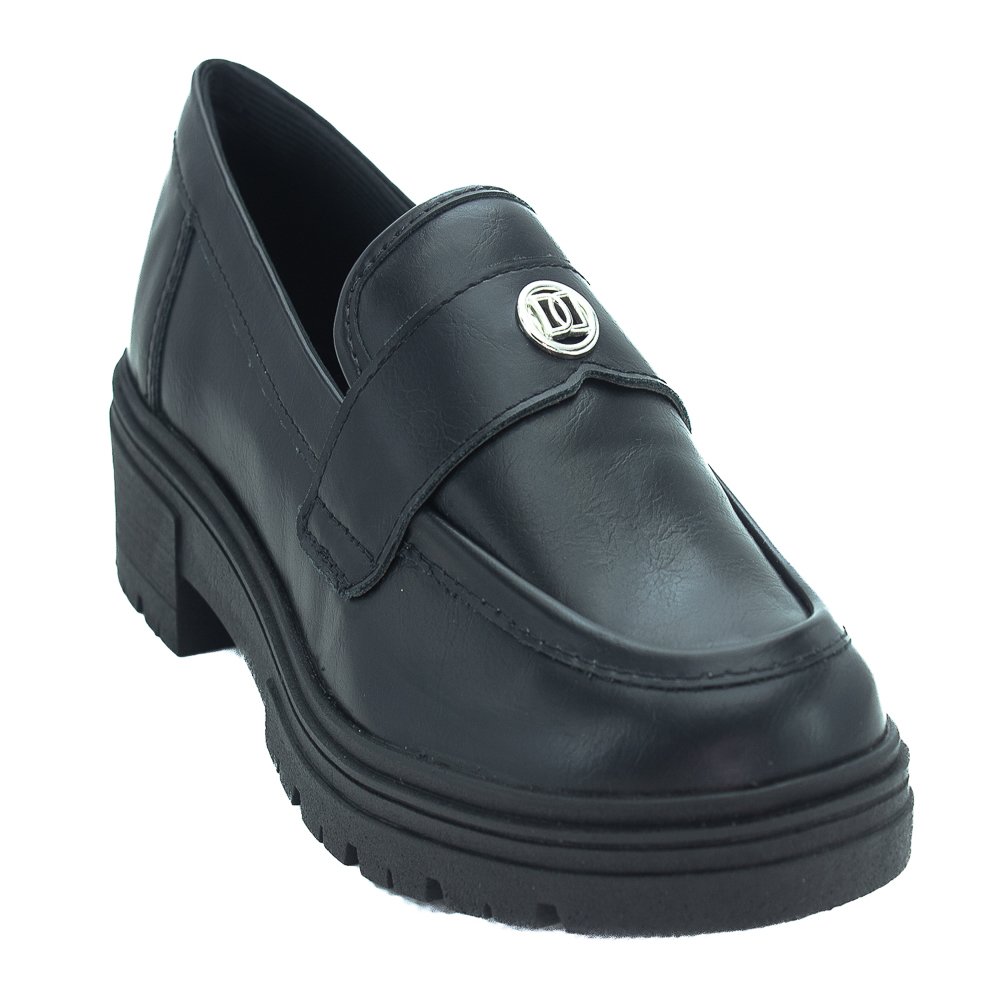 Mocassim Feminino Dakota D0131.0005 - Preto Preto 2