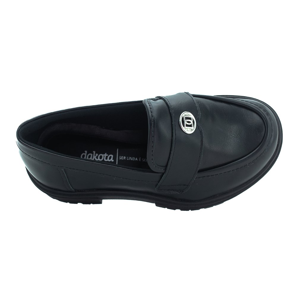 Mocassim Feminino Dakota D0131.0005 - Preto Preto 5