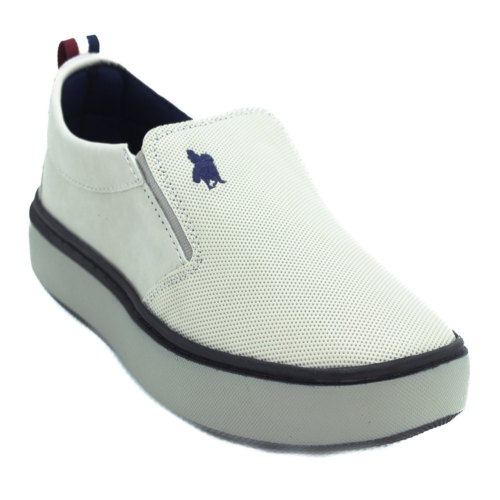 Sapatênis Masculino Code 3000 - Off White Branco 2