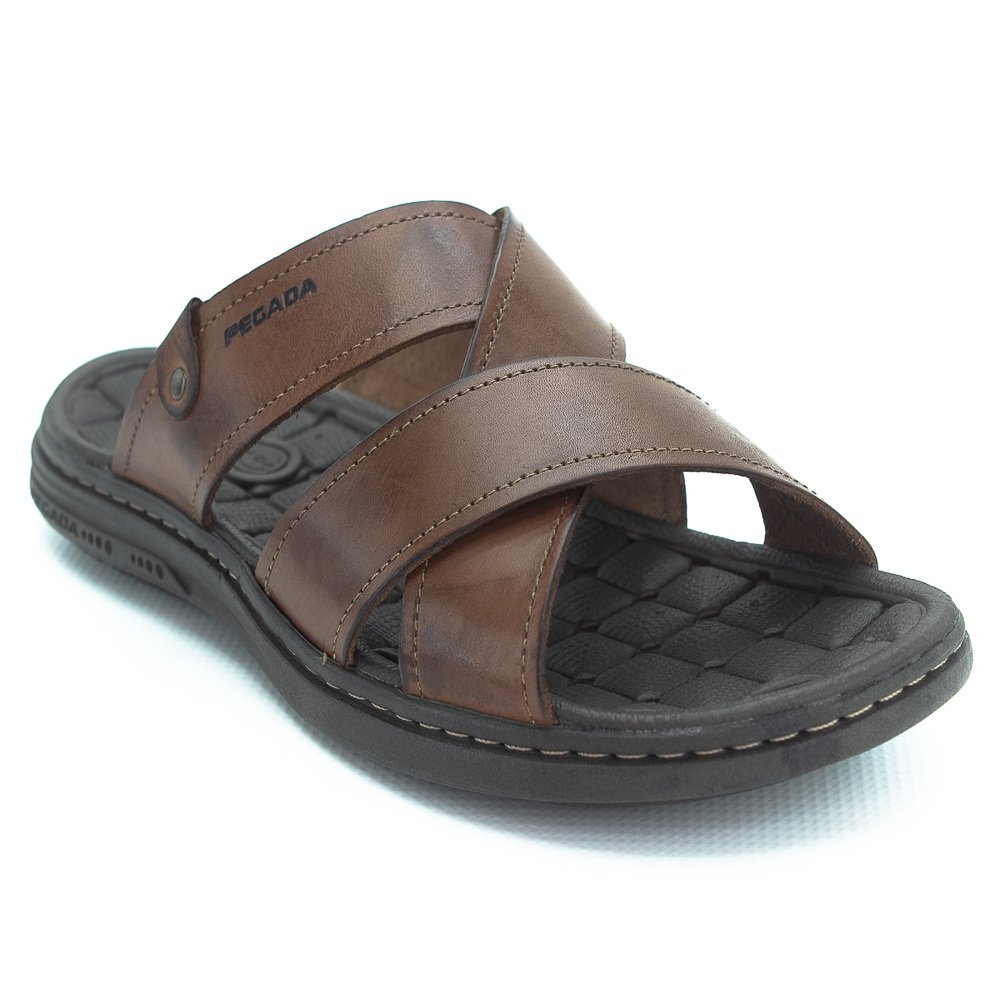 Chinelo Masculino Pegada 131285-01 - Marrom Marrom 2
