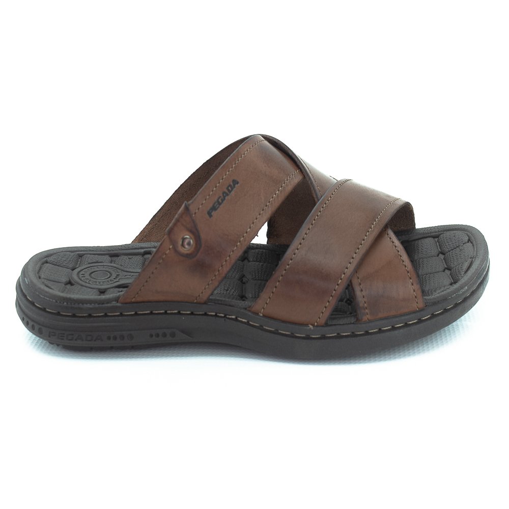 Chinelo Masculino Pegada 131285-01 - Marrom