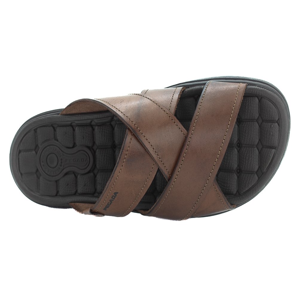 Chinelo Masculino Pegada 131285-01 - Marrom Marrom 5