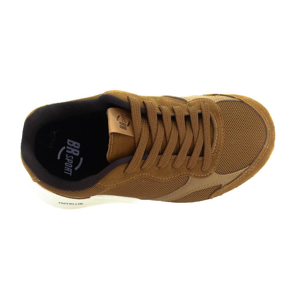 Tênis Masculino Br Sport 6000.101 - Marrom Marrom 5