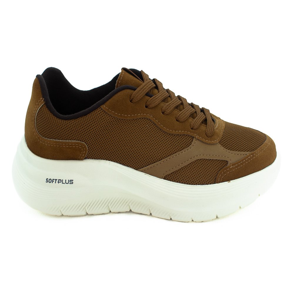 Tênis Masculino Br Sport 6000.101 - Marrom