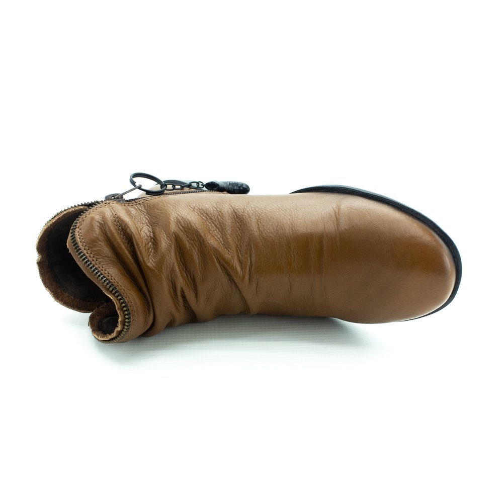 Bota Feminina Perlatto Ang811 - Marrom Marrom 5