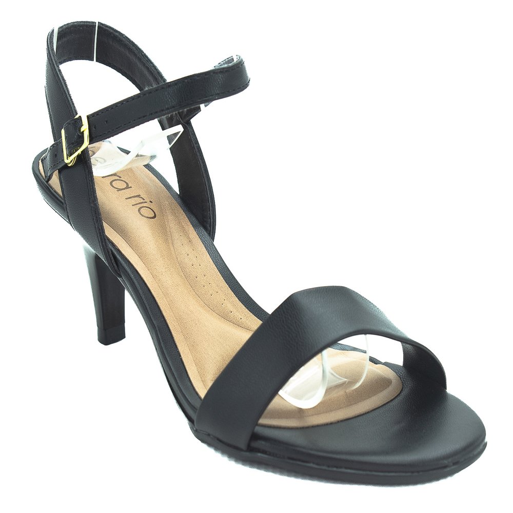 Sandália Feminina Beira Rio 8308.1430 - Preto Preto 2
