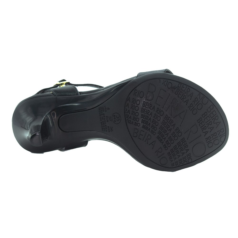 Sandália Feminina Beira Rio 8308.1430 - Preto Preto 4