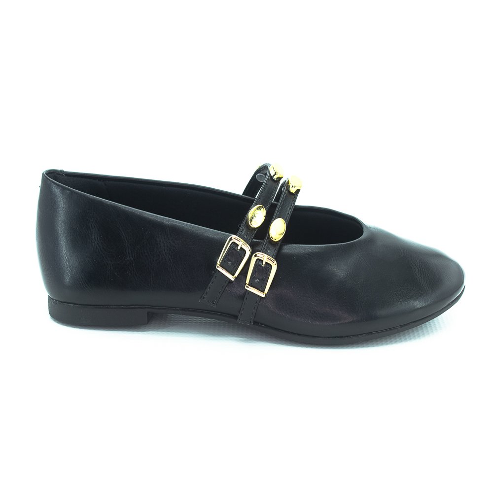 Sapatilha Feminina Sua Cia 8378.16090 - Preto