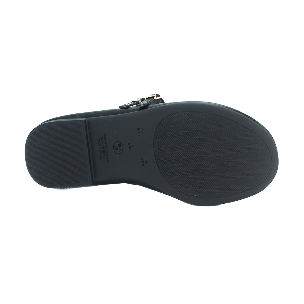 Sapatilha Feminina Sua Cia 8378.16090 - Preto Preto 4