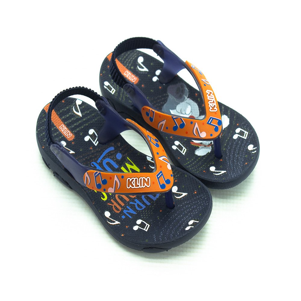 Chinelo Infantil Menino Klin Acqua Print - Azul
