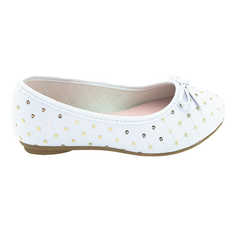Sapatilha Infantil Menina Molekinha 2502.1005 - Branco