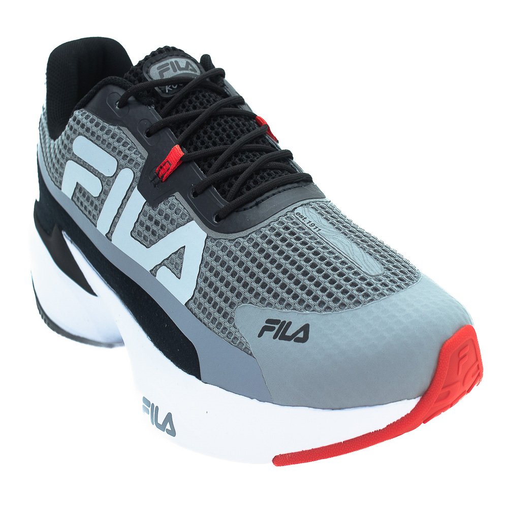 Tênis Masculino Fila Recovery - Cinza Cinza 2