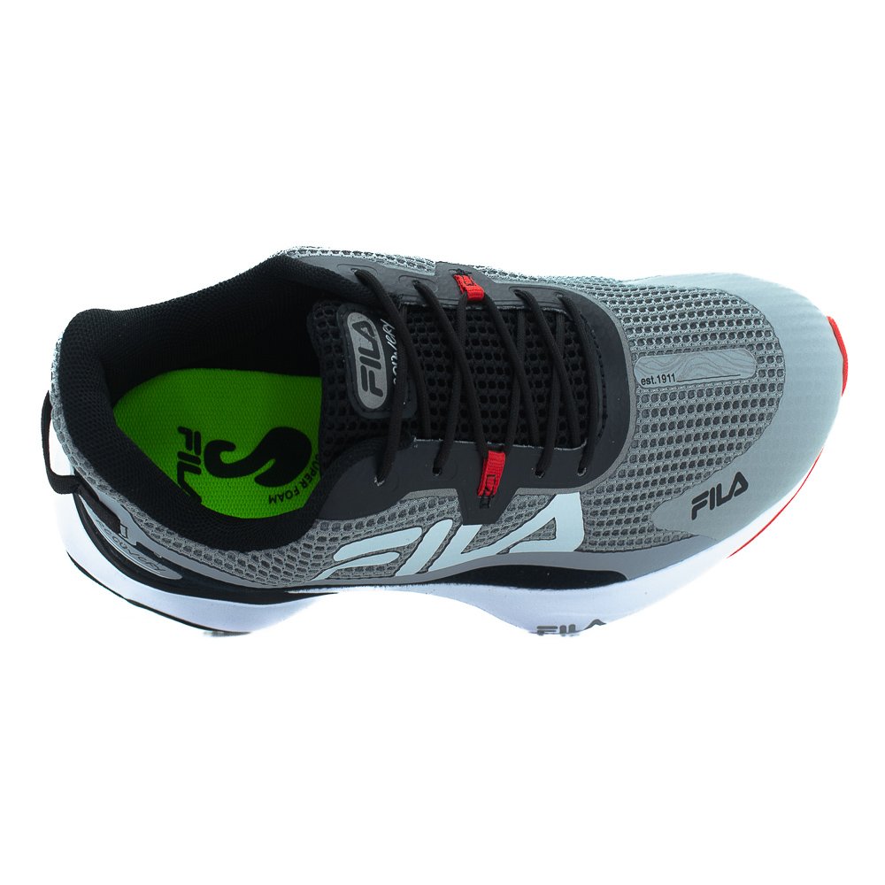 Tênis Masculino Fila Recovery - Cinza Cinza 5