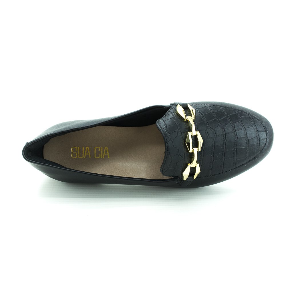 Sapatilha Feminina Sua Cia 8349.15381 - Preto Preto 5