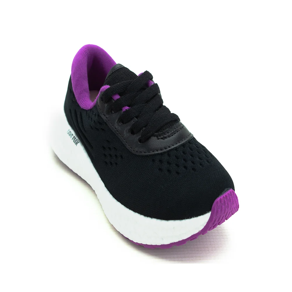 Tênis Infantil Menina Molekinha 2580.101 - Preto Preto 2