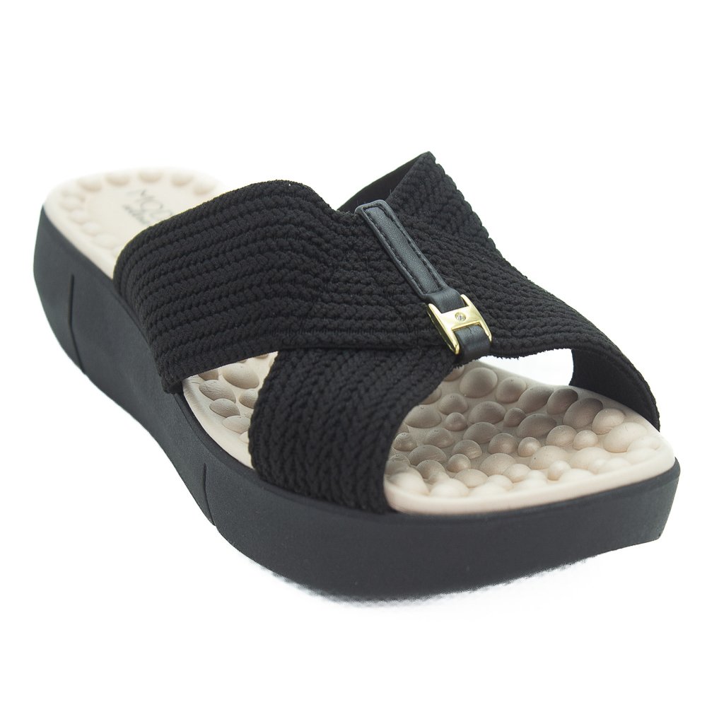 Tamanco Feminino Modare 7142.101 - Preto Preto 2