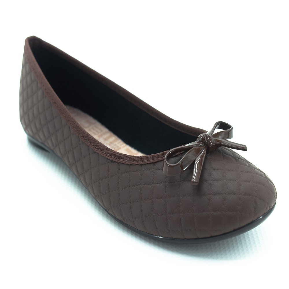 Sapatilha Feminina Moleca 5726.115 - Marrom Marrom 2