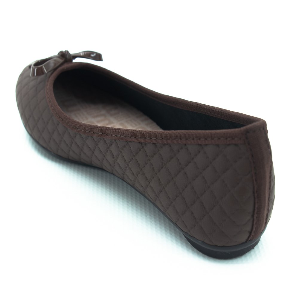Sapatilha Feminina Moleca 5726.115 - Marrom Marrom 4