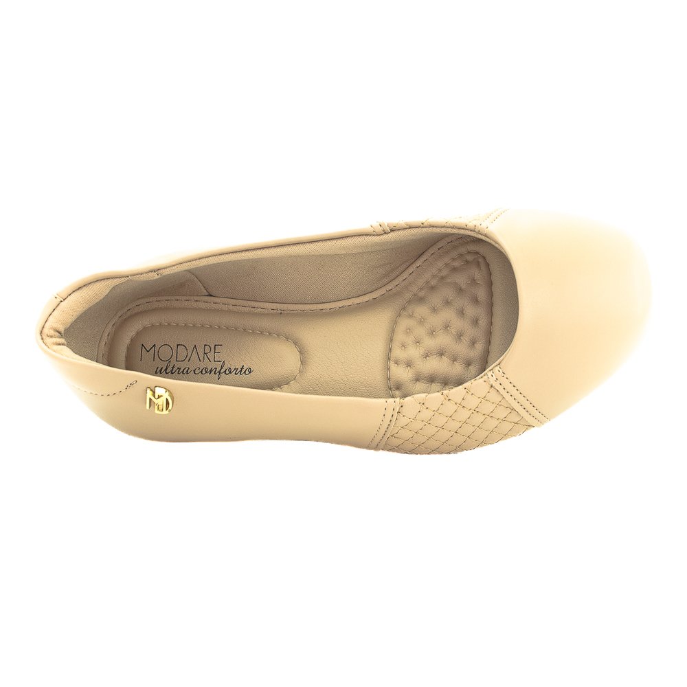 Sapatilha Feminina Modare 7016.457 - Bege Bege 5