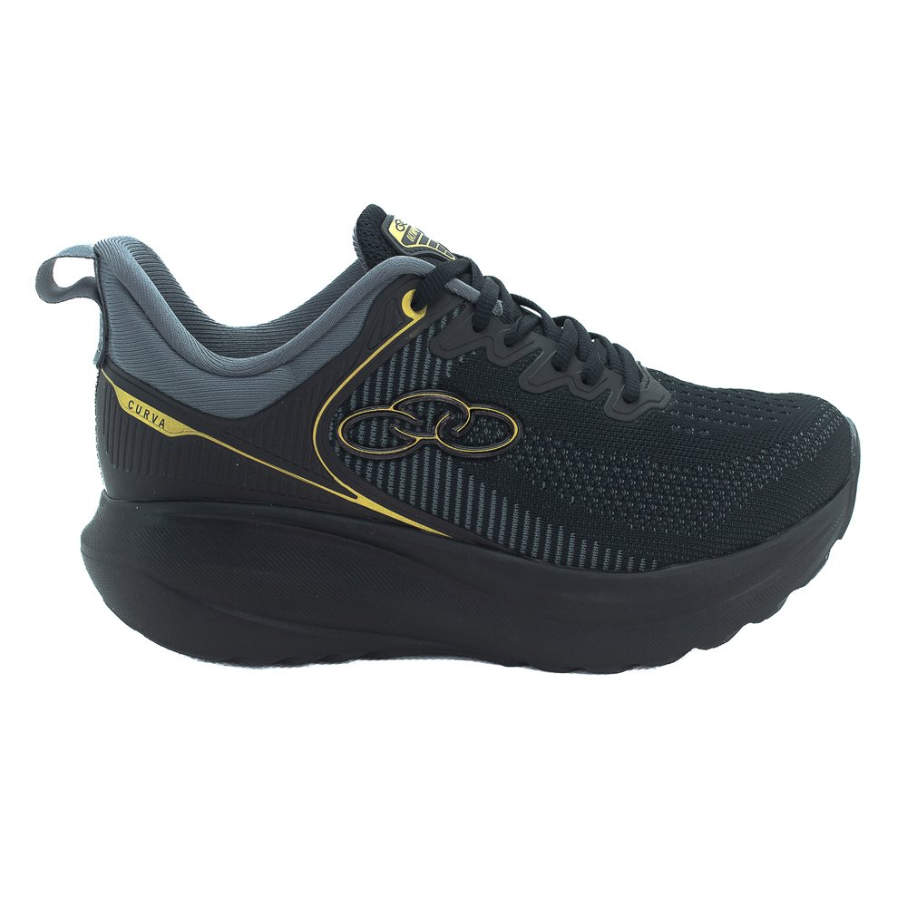 Tênis Masculino Olympikus Curva - Preto