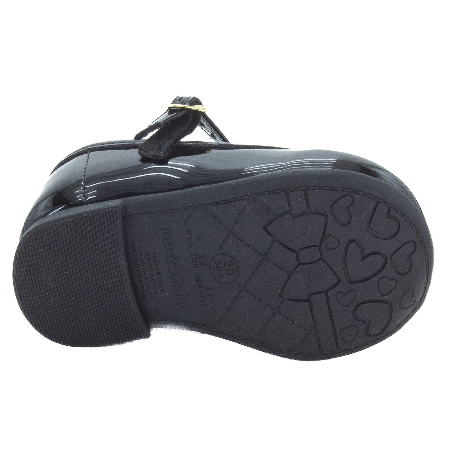 Sapatilha Infantil Menina Molekinha 2106.1041 - Preto Preto 4