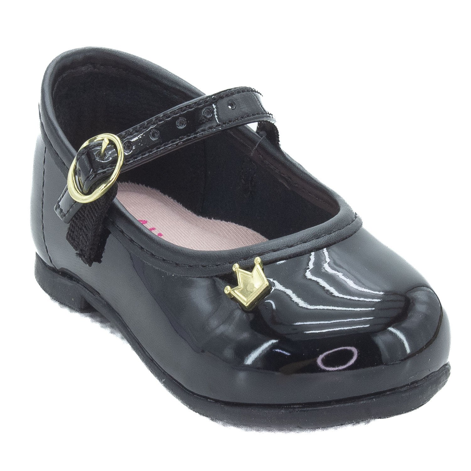 Sapatilha Infantil Menina Molekinha 2106.1041 - Preto Preto 2