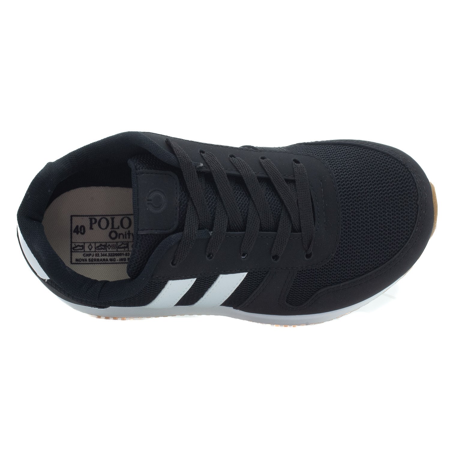 Tênis Masculino Onity L152 - Preto Preto 5