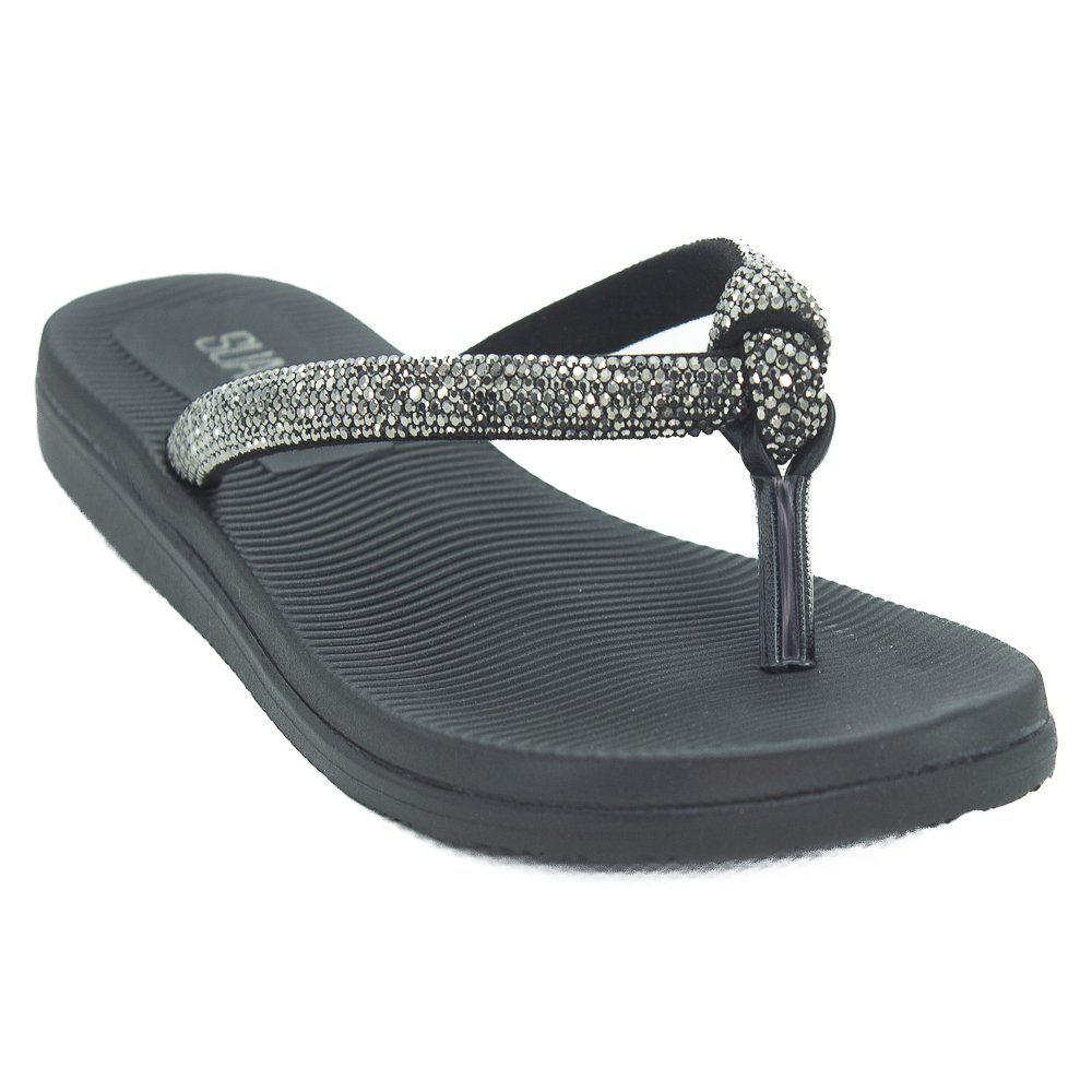 Chinelo Feminino Sua Cia 8346.15387 - Preto Preto 2