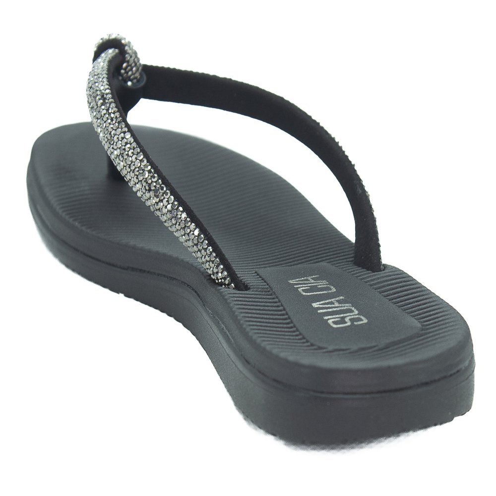 Chinelo Feminino Sua Cia 8346.15387 - Preto Preto 3