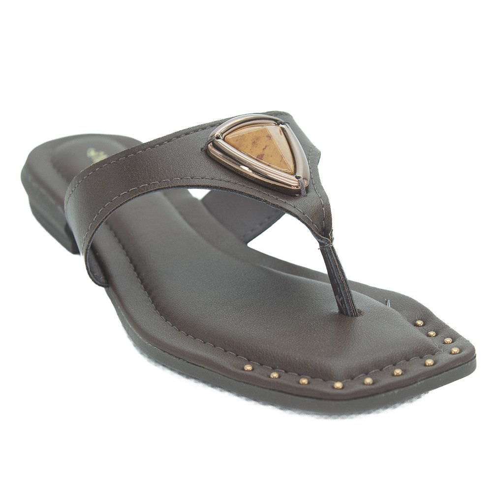 Chinelo Feminino Mississipi MF322 - Marrom Marrom 2