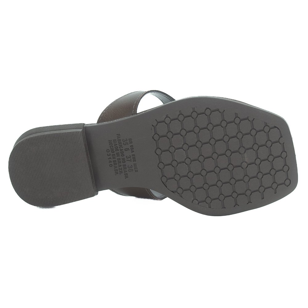 Chinelo Feminino Mississipi MF322 - Marrom Marrom 4