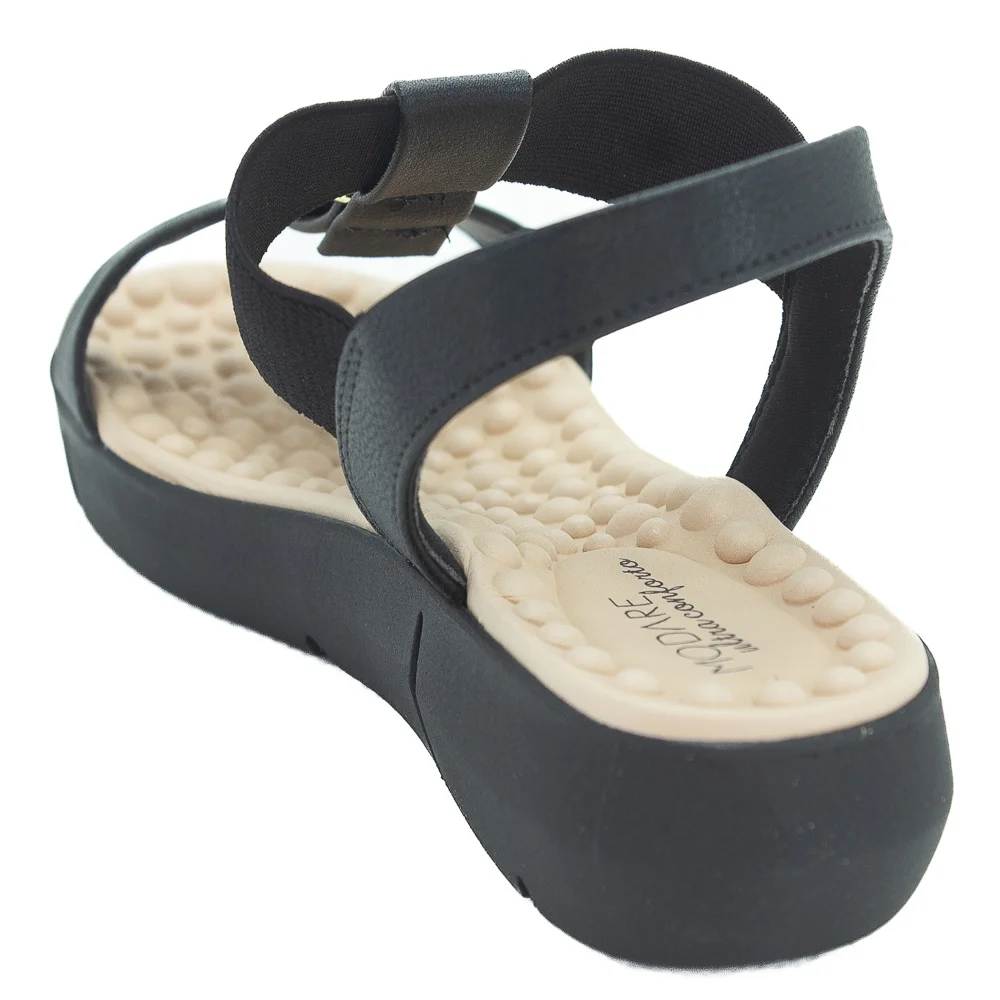 Sandália Feminina Modare 7142.139 - Preto Preto 3