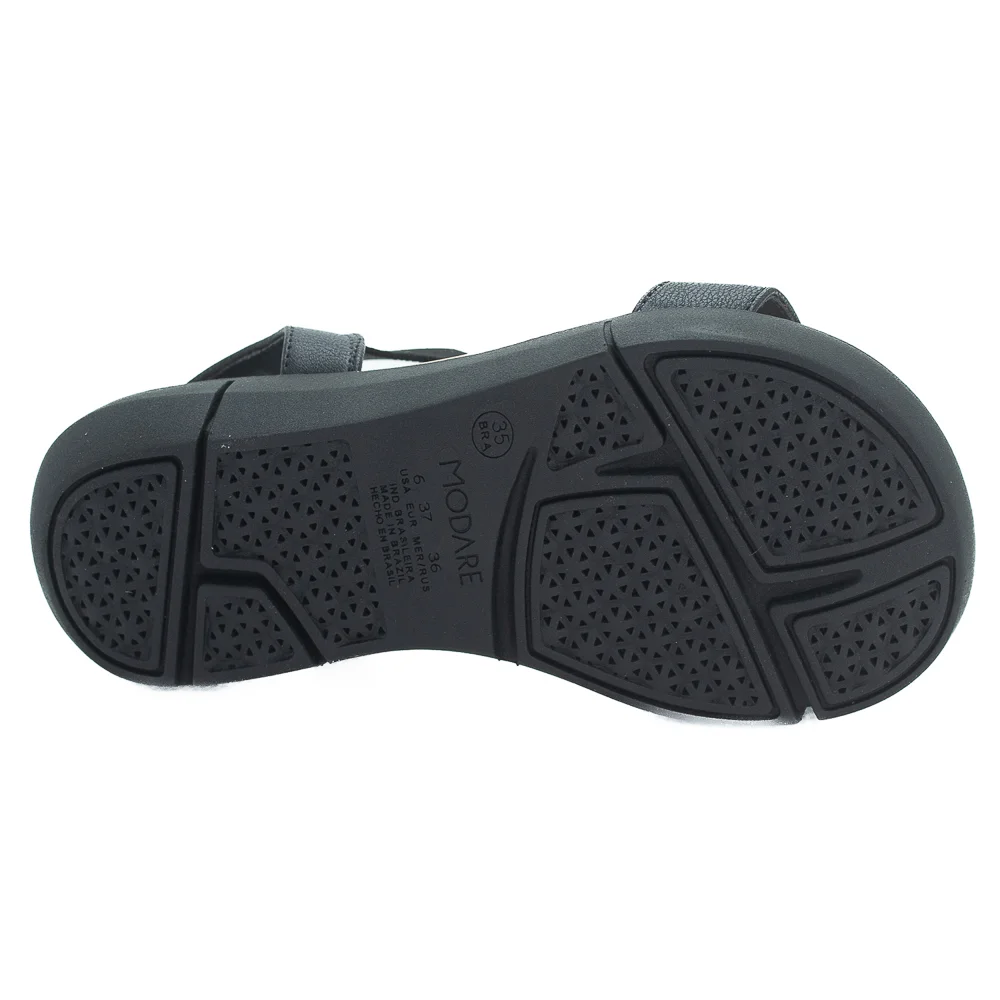Sandália Feminina Modare 7142.139 - Preto Preto 4