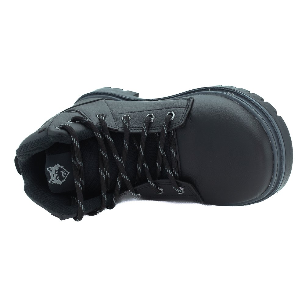 Coturno Masculino Huron 247 - Preto Preto 5